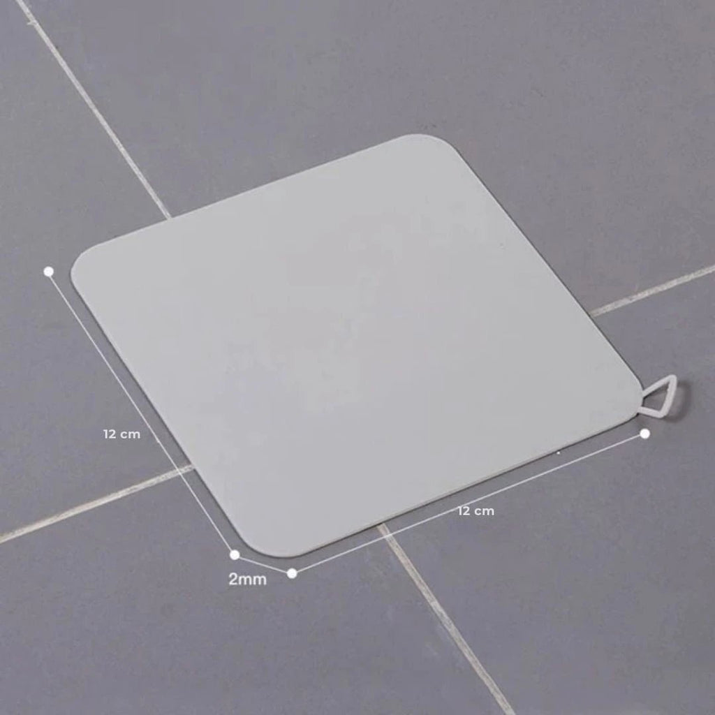 EcoFlow Shower Drain Silicone Cover | Anti Odour Mat - Catches Hair and Debris - Prevents Clogs in the Shower Bowlift by Bowlift