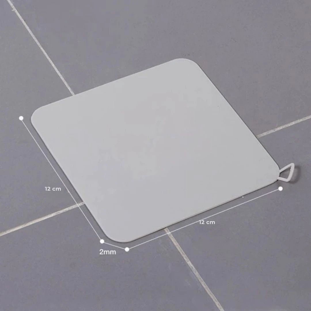 EcoFlow Shower Drain Silicone Cover | Anti Odour Mat - Catches Hair and Debris - Prevents Clogs in the Shower Bowlift by Bowlift