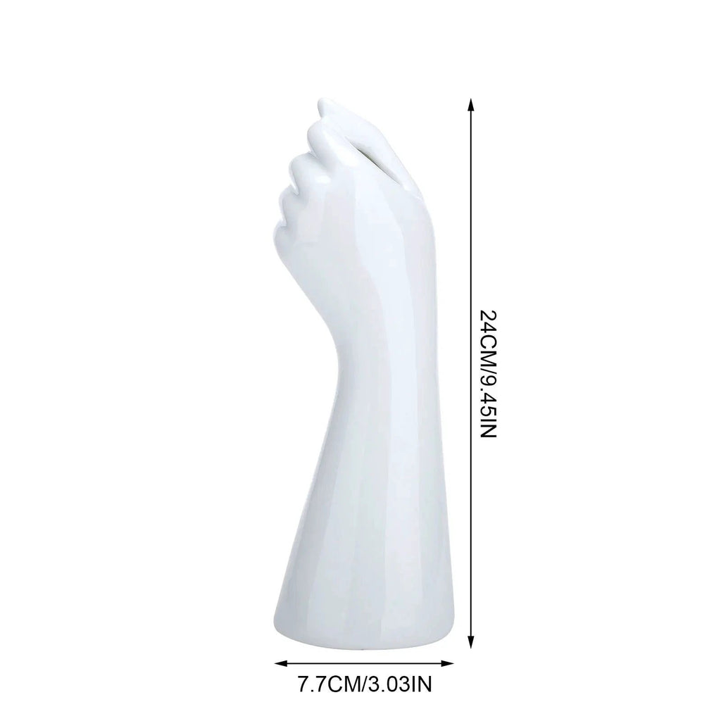 SculptForm Abstract Hand Vase Bowlift by Bowlift
