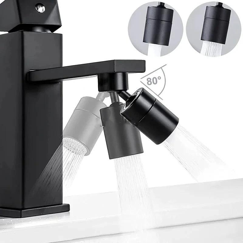 FlexSpray 360° Rotatable Faucet Spray Head with Adjustable Water Flow Bowlift by Bowlift