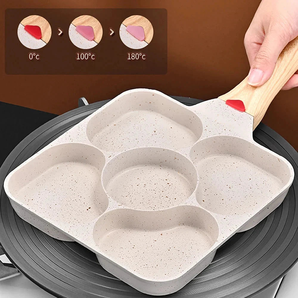Egg Frying Pan Non-stick Pancake Pans cookware Pancake Omelette Pan by Bowlift