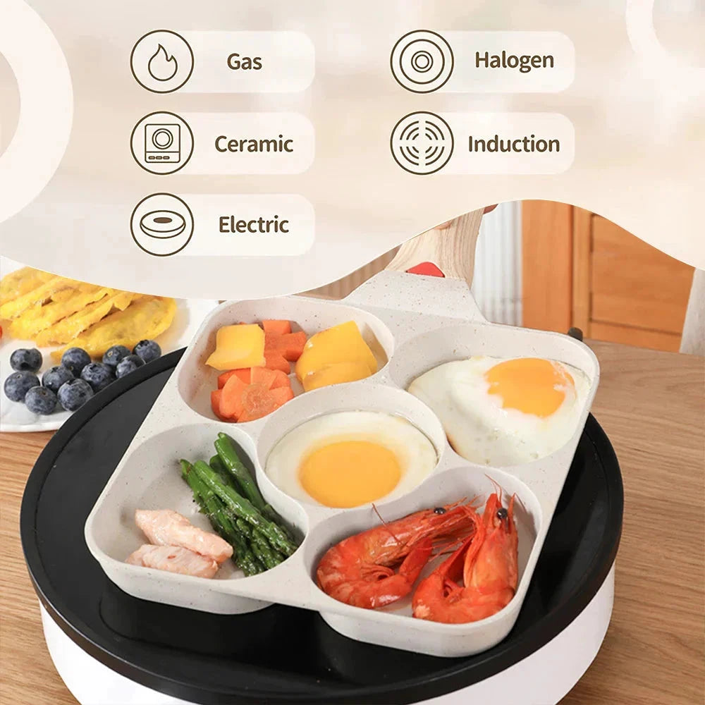 Egg Frying Pan Non-stick Pancake Pans cookware Pancake Omelette Pan by Bowlift