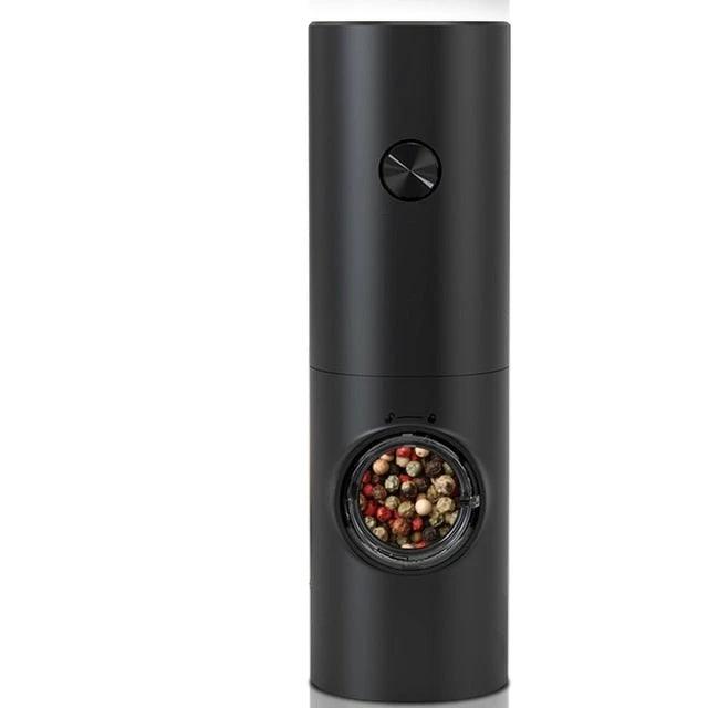 Electric Automatic Mill Pepper And Salt Grinder With LED Light by Bowlift