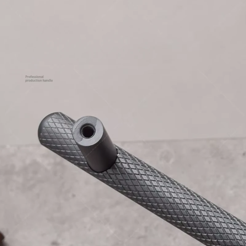 Elegant Cabinet Drawer Door Furniture Knurled Handle and Door Knob by Bowlift