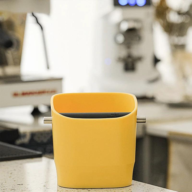 Espresso Grounds Bucket Coffee Knock Box Home Barista Knock Box Tools by Bowlift