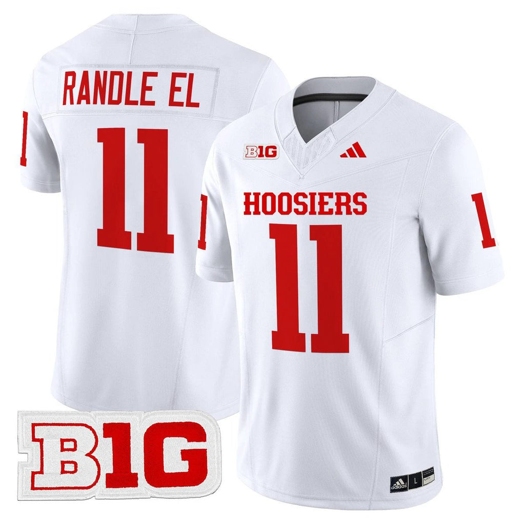 Randle El Jersey #11 Indiana Hoosiers 2025 Limited Stitched White by My Store