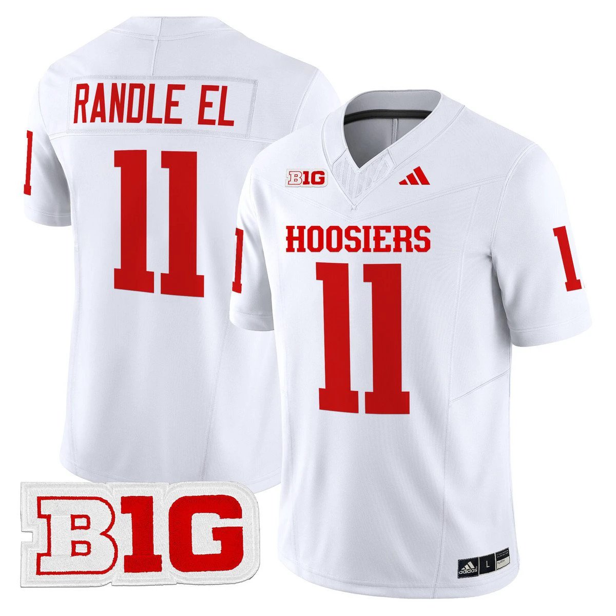 Randle El Jersey #11 Indiana Hoosiers 2025 Limited Stitched White by My Store