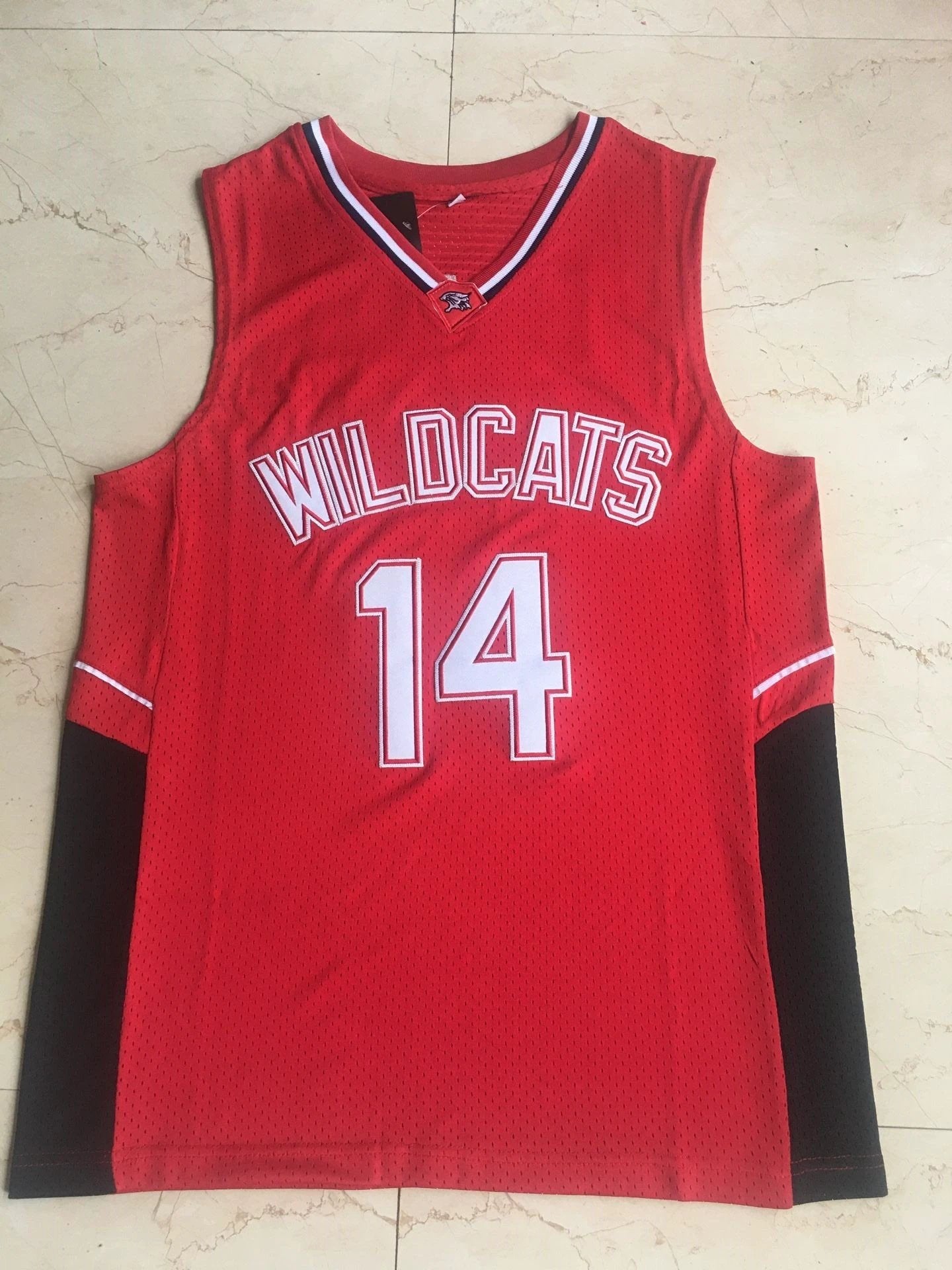 Wildcats #14 Bolton Basketball Jersey Red by My store basketball