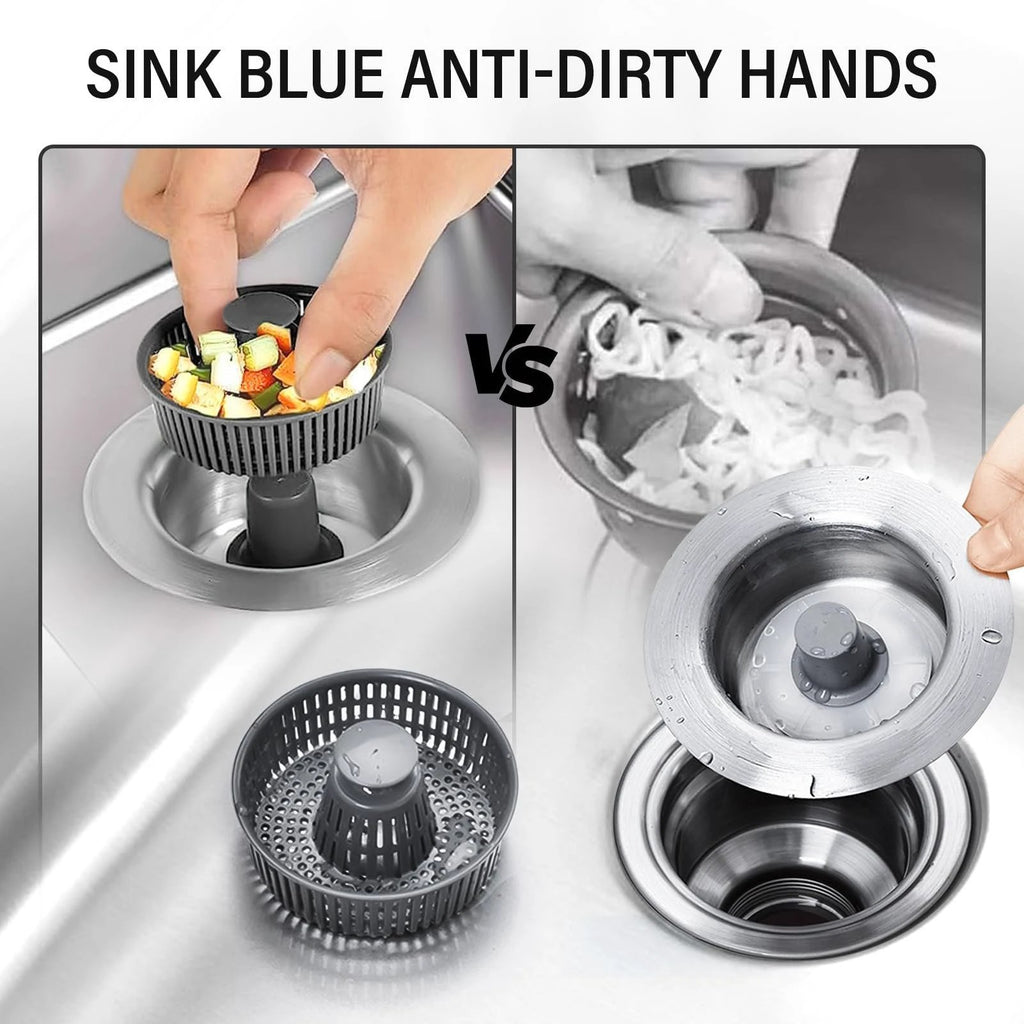 New Upgraded Sink Bounce Core Drain Strainer by BowLift