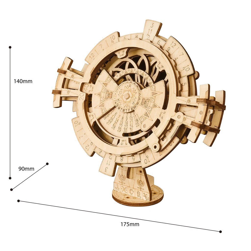 Eternal Calendar Wooden Puzzle Bowlift by Bowlift