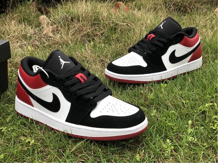 Air Jordan 1 Low Black Toe by Air Jordan