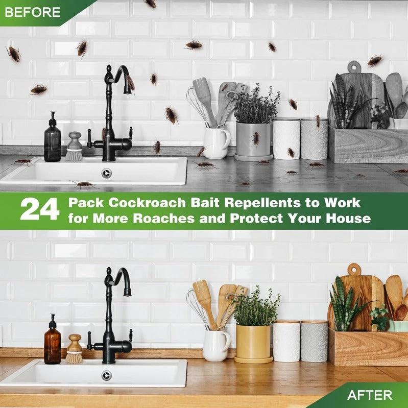 Child- & Pet-Safe Roach Bait Discs by BowLift