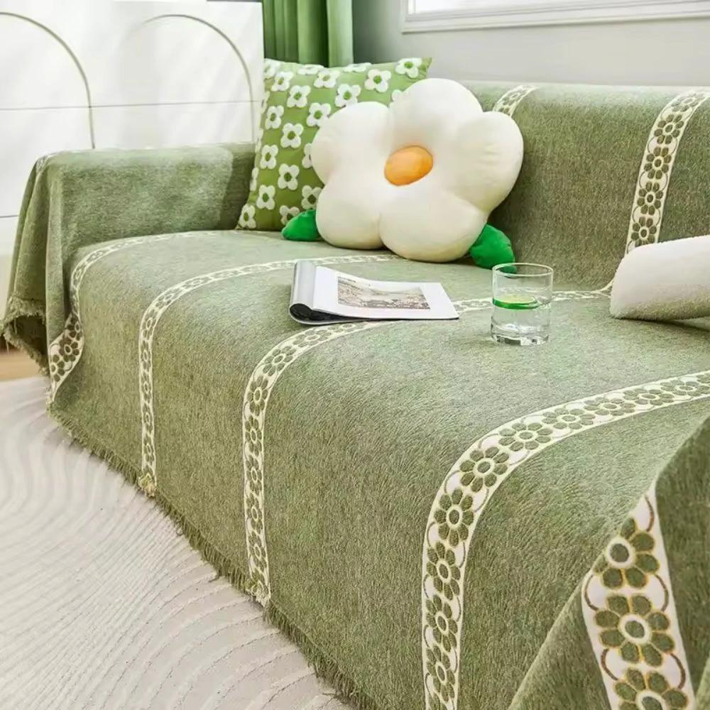 Flourish Leaf Sofa Cover by Casa & Beyond
