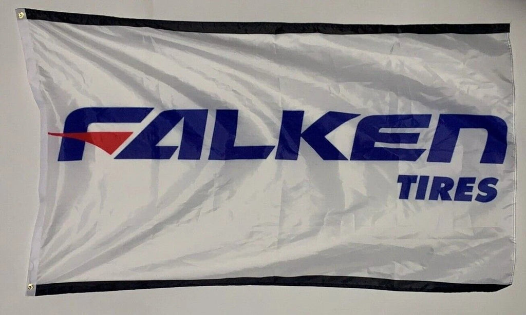 Falken Tyres flag-3x5 FT Banner-100% polyester-2 Metal Grommets by flagsshop
