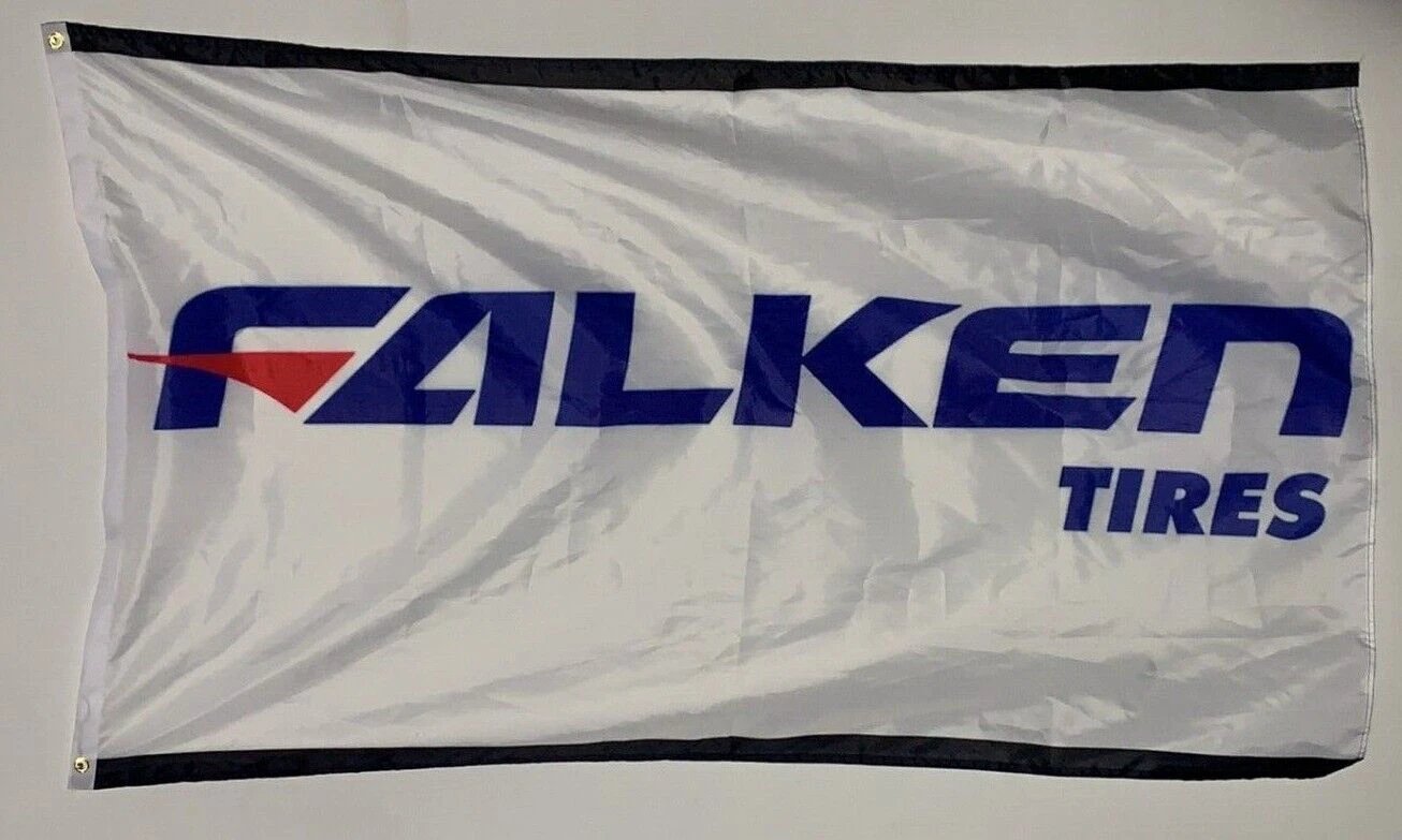 Falken Tyres flag-3x5 FT Banner-100% polyester-2 Metal Grommets by flagsshop