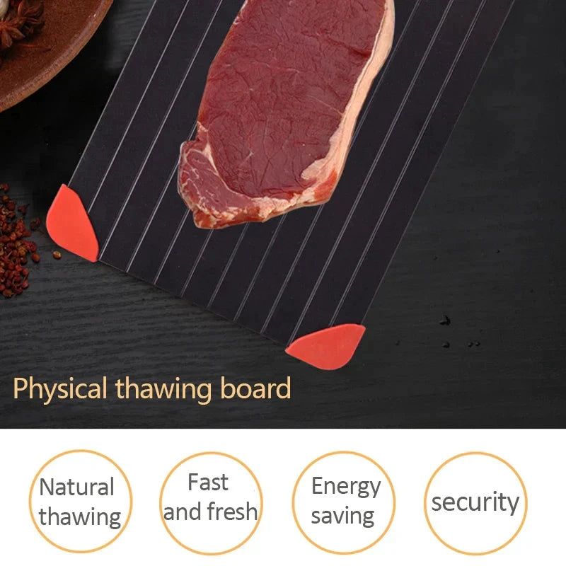 Fast Defrosting Tray Quick Thawing Board for Frozen Food by Bowlift