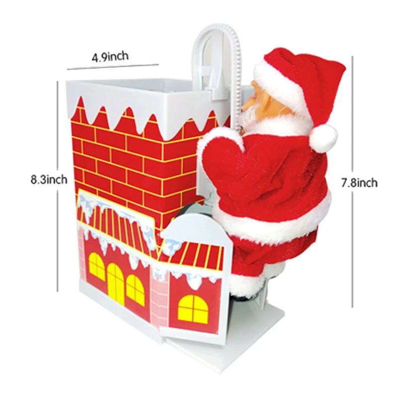 electric climbing ladder Santa Claus by Bowlift