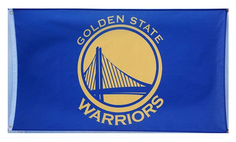 Golden State Warriors Flag-3x5FT Banner-100% polyester by flagsshop