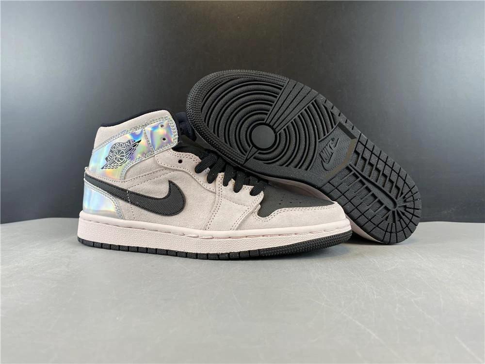Air Jordan 1 Mid Dirty Powder Iridescent (W) by Air Jordan