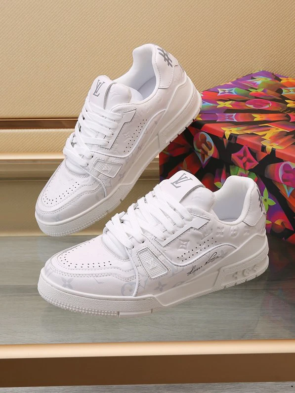Luxury Trainer Sneakers Shoes #54 Signature White by Air Jordan