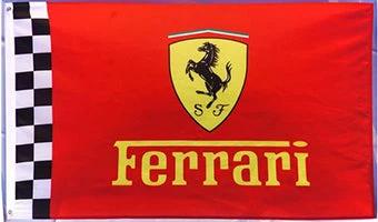Custom Flags-2 sided flags-Ferrari-Lamborghini-Bentley-Rolls Royce-Jaguar-Bugatti by flagsshop