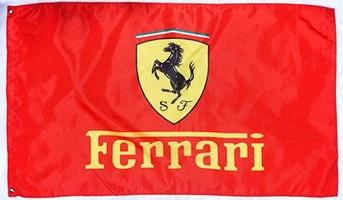 Custom Flags-2 sided flags-Ferrari-Lamborghini-Bentley-Rolls Royce-Jaguar-Bugatti by flagsshop