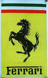 Custom Flags-2 sided flags-Ferrari-Lamborghini-Bentley-Rolls Royce-Jaguar-Bugatti by flagsshop