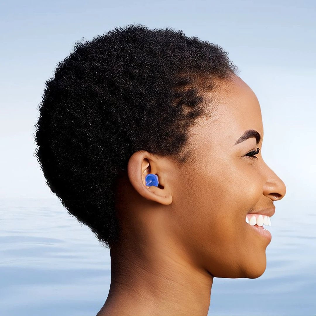 Reusable Inflatable Earplugs | Noise Cancelling & Waterproof | Medical Silicone | 35dB by BowLift
