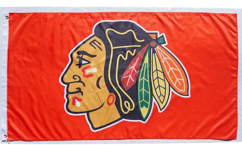 NHL Chicago Blackhawks Flag-3x5 Banner-100% polyester by flagsshop