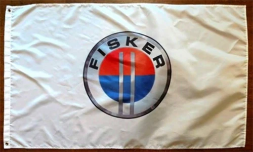 Fisker Flag--3x5 Banner-100% polyester by flagsshop