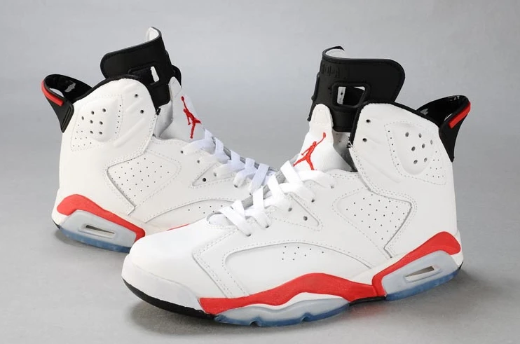 Air Jordan 6 Retro White Infrared by Air Jordan