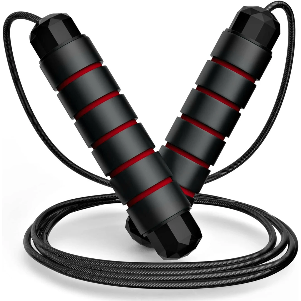 Flexijump Adjustable Jump Rope – Tangle-Free Speed Skipping Rope – Cardio, Weight Loss & Coordination Training – Comfortable Foam Handles by BowLift