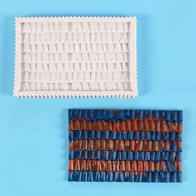 Flower Fondant Cake Edge Decoration Silicone Mold DIY Baking Tools by Bowlift