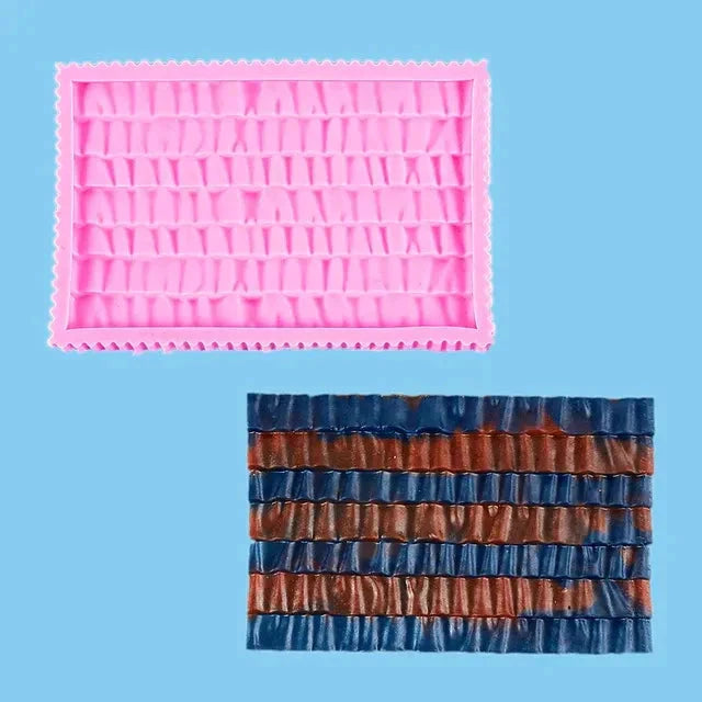 Flower Fondant Cake Edge Decoration Silicone Mold DIY Baking Tools by Bowlift