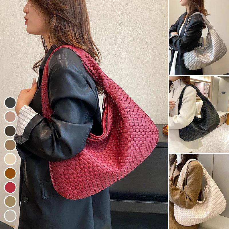 Elegant Woven Bag for Women by Bowlift