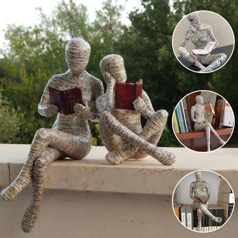 Decoration of the creative resin reader by Bowlift
