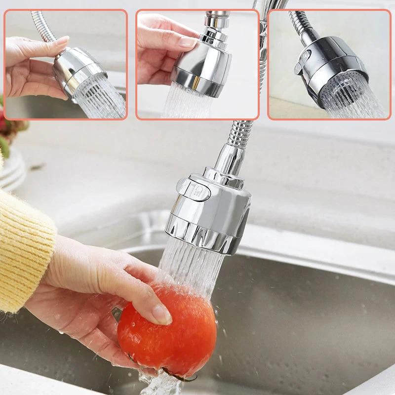 Pressure Boost 360° Rotate Kitchen Tap by BowLift