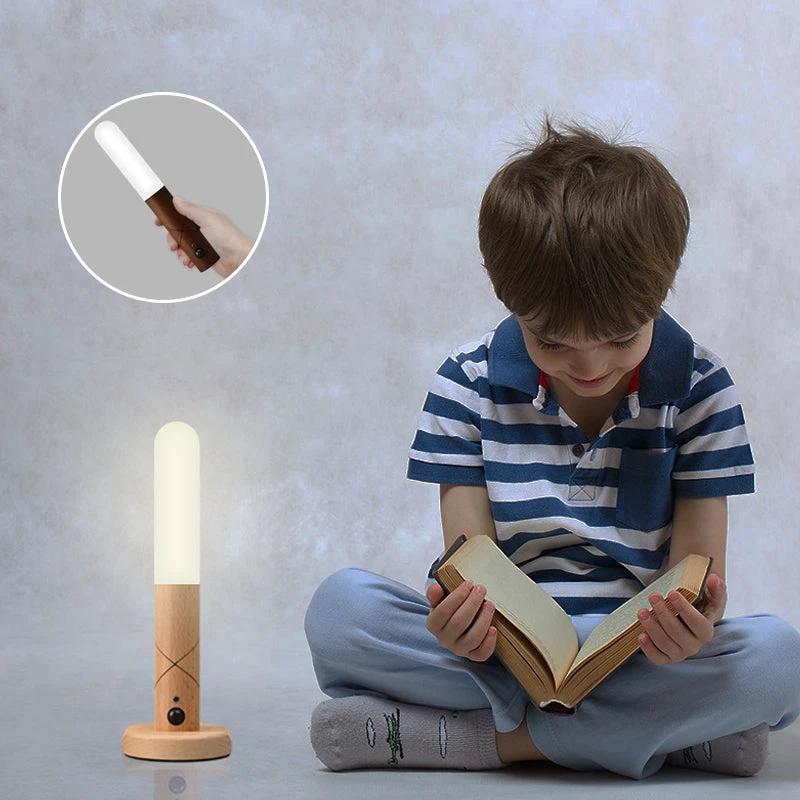 Intelligent nightstand lamp with sensor by Bowlift