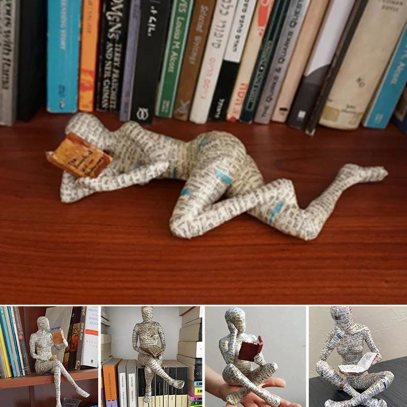 Decoration of the creative resin reader by Bowlift