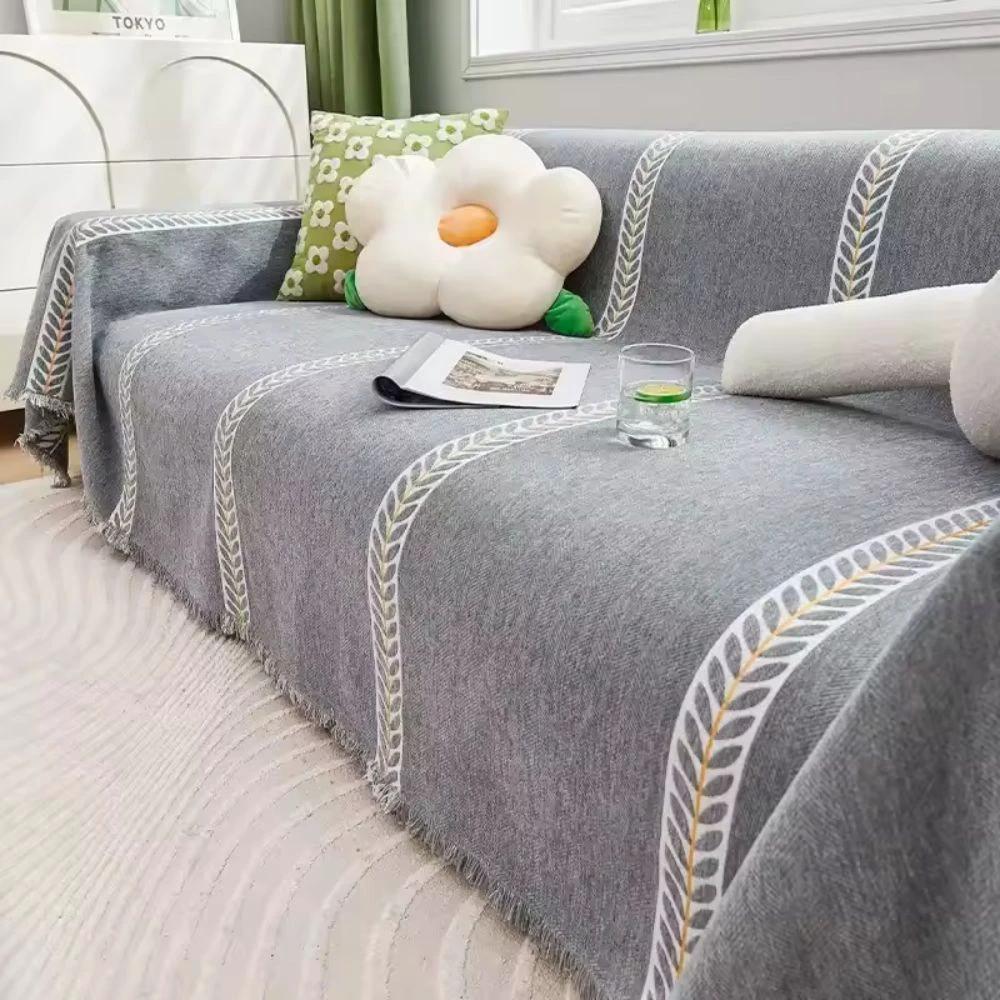Flourish Leaf Sofa Cover by Casa & Beyond