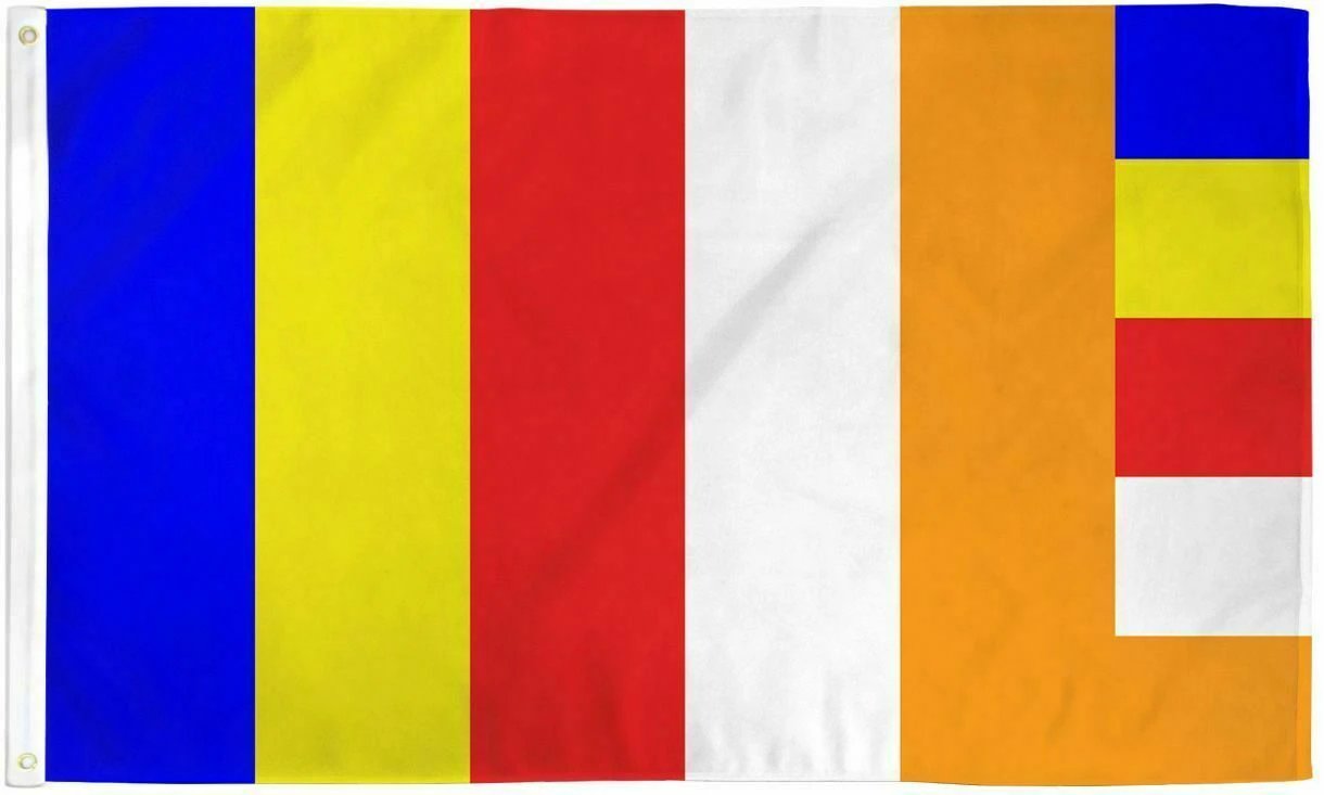 Buddhism Religious Flag-Buddhist Buddha Banner-3x5ft by flagsshop