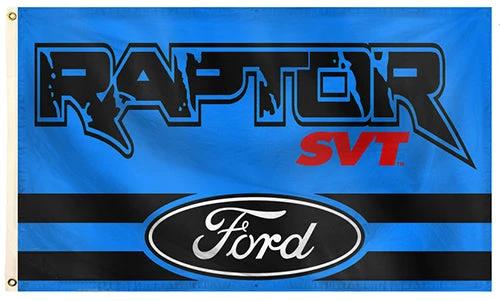 Ford Raptor Flag -3x5 FT Ford Raptor svt Banner-100% polyester-2 Metal Grommets by flagsshop