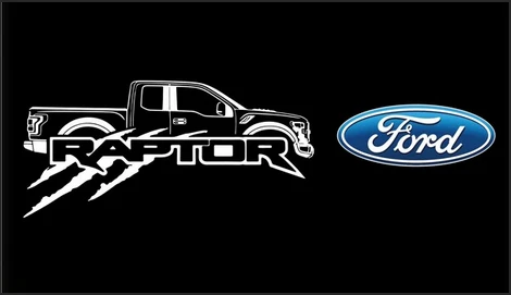 Ford Raptor Flag -3x5 FT Ford Raptor svt Banner-100% polyester-2 Metal Grommets by flagsshop