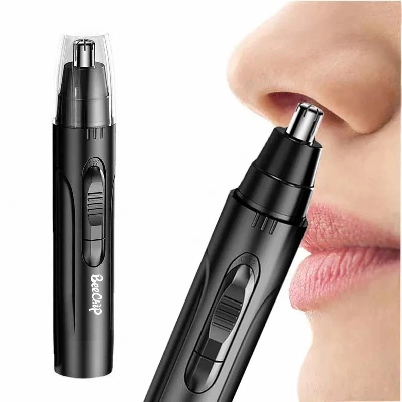 Rechargeable Nose & Ear Hair Trimmer for Men and Women – Pain-Free Precision Grooming Tool by BowLift
