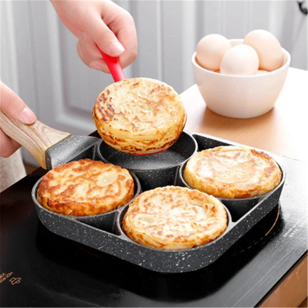 Frying Pot Pan Thickened Omelet Pan Non-Stick Egg Pancake Cookware by Bowlift