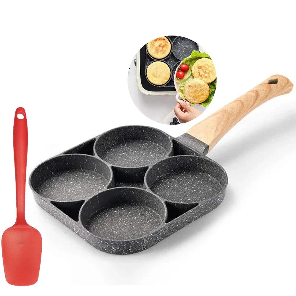 Frying Pot Pan Thickened Omelet Pan Non-Stick Egg Pancake Cookware by Bowlift