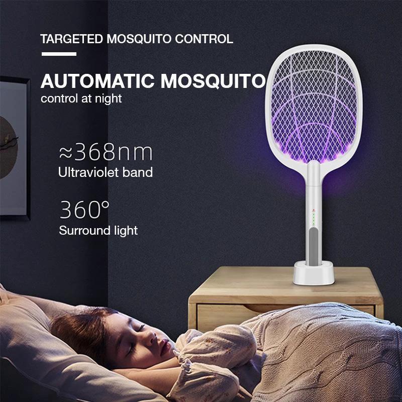 2-in-1 Electric Swatter & Night Mosquito Killing Lamp Bowlift by Bowlift