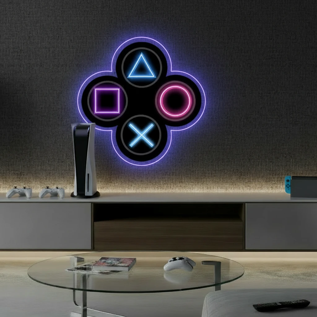Gamer Led Neon Sign Gaming Room Decor Sign by Neonchics