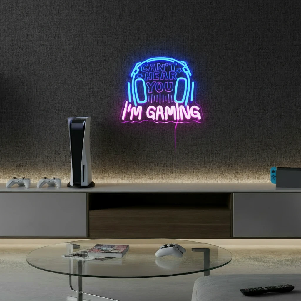 Game Controller Neon Sign Led Neon Sign for Wall Decor by Neonchics