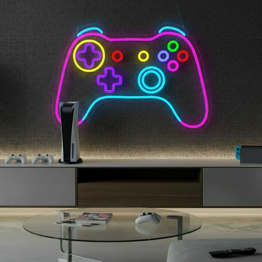 Gaming Room Decor Neon Sign by Neonchics